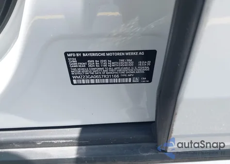 2025 Mini Countryman Cooper S from USA, damaged, VIN WMZ23GA06S7R31166